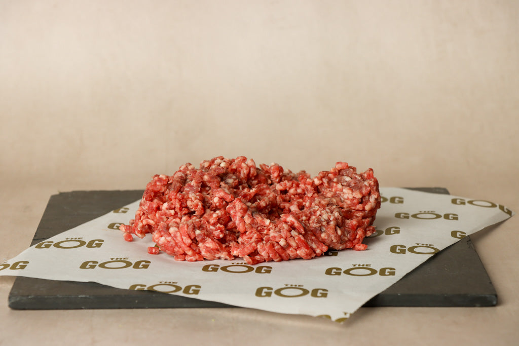 Grass-Fed Minced Beef -The Gog Butchers - 500g