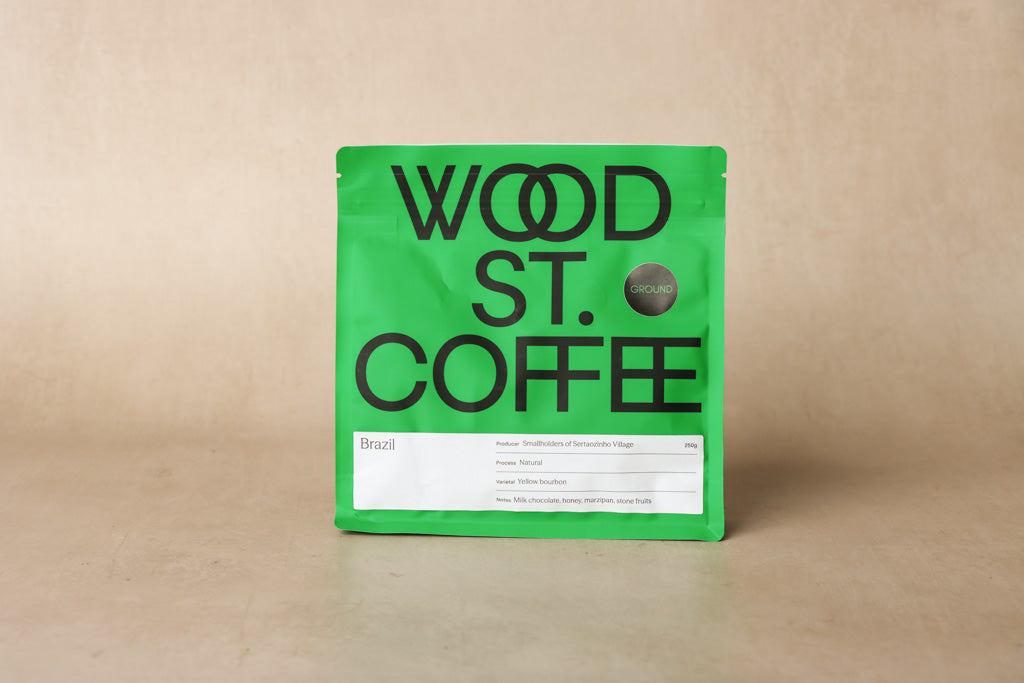 Brazilian Ground Coffee - Wood St Coffee - 250g