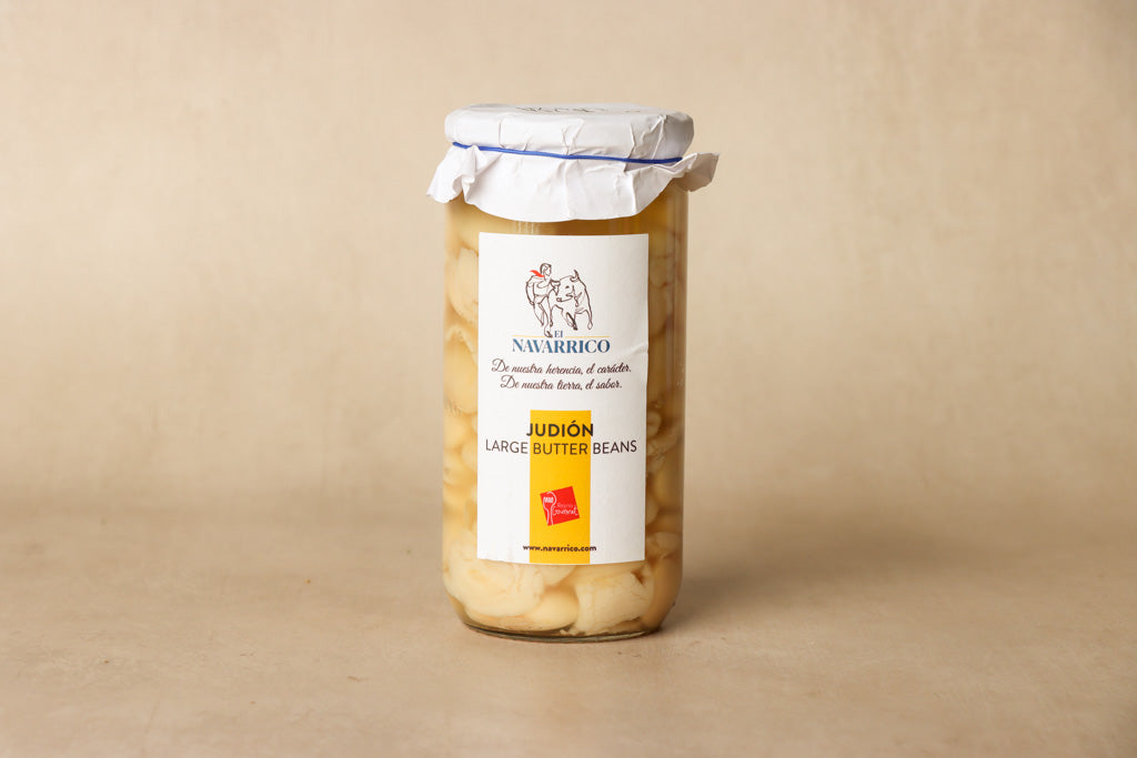 El Navarrico - Judión Large Butter Beans - 700g Jar