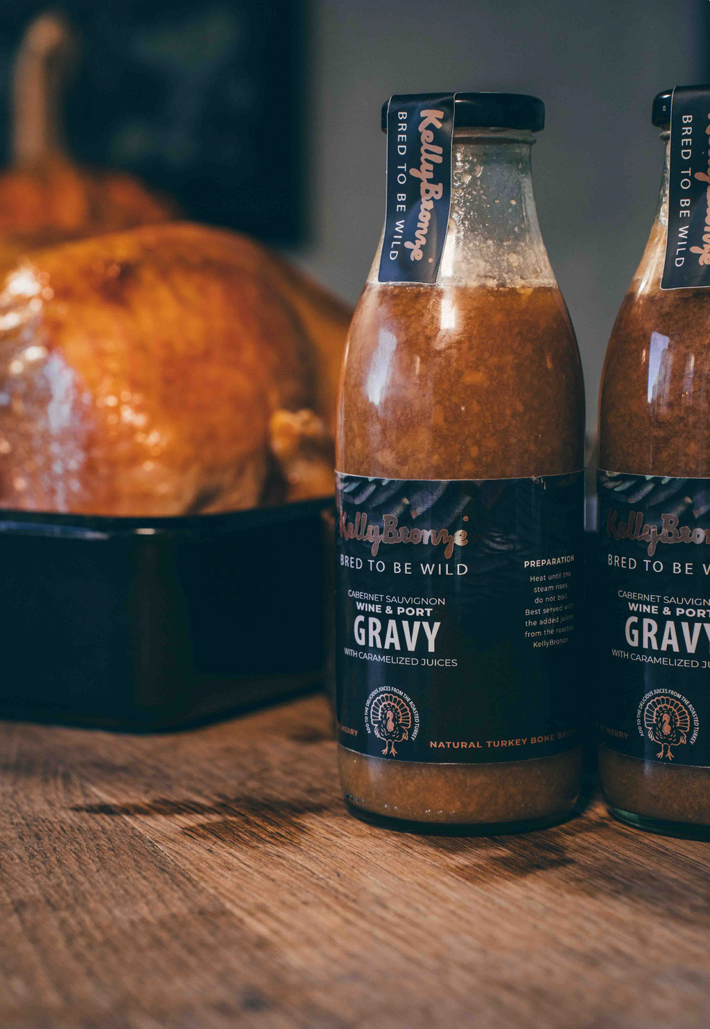 Turkey, Red Wine & Port Gravy - KellyBronze